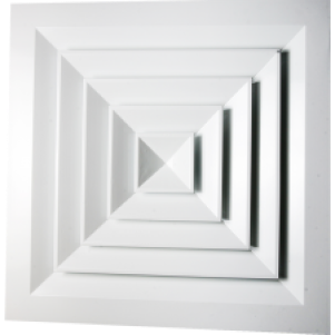 диффузор квадратный